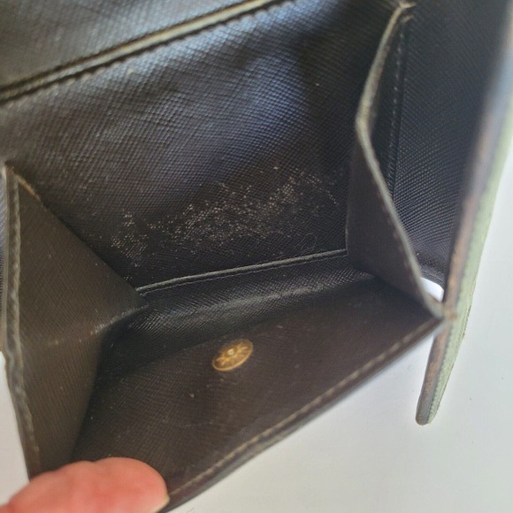 LOUIS VUITTON LV Men's Canvas Leather Card Bill Coin Wallet Khaki Green Medium - Picture 7 of 14